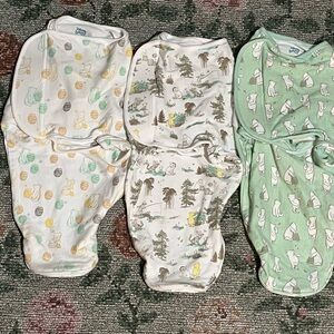 Disney Baby Aden & Anais Swaddles 3 Pack 0-3 months 
Excellent condition